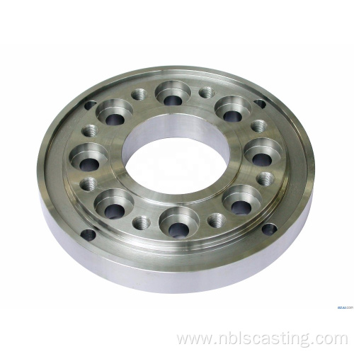 Shandong custom investment casting stainless steel cast flanges